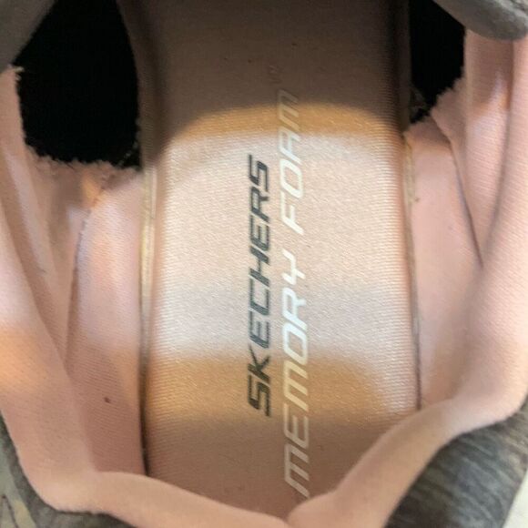 Skechers Skech-Air Grey and Pink Sneakers, 9. Memory Foam - Picture 11 of 16